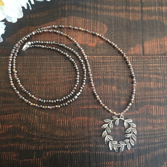 Pendant Necklace beaded handmade christmas gift - Picture 6 of 8